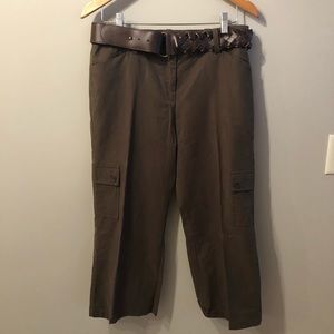 Nine West Olive Capris